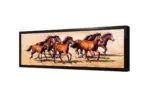 Koşan At Sürüsü | Kanvas Tablo | Cam Tablo | Mdf Tablo | B15086 - Görsel 2