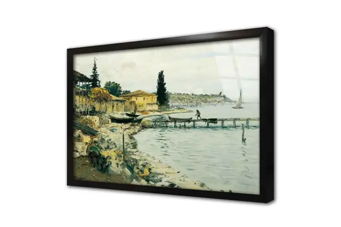 İstanbul İskele Manzaralı | Kanvas Tablo | Cam Tablo | Mdf Tablo | B16040 - Görsel 3