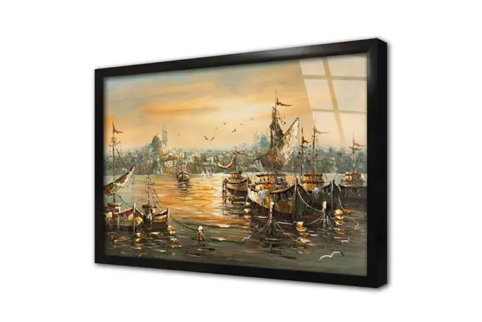 İstanbul Boğaz Manzaralı | Kanvas Tablo | Cam Tablo | Mdf Tablo | B16044 - Görsel 3