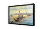 İstanbul Sandallar Ve Kız Kulesi | Kanvas Tablo | Cam Tablo | Mdf Tablo | B16118 - Görsel 3