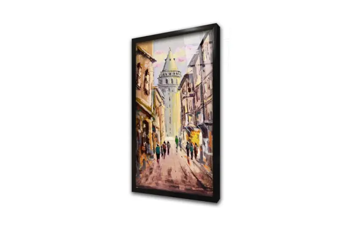İstanbul Galata Kulesi | Kanvas Tablo | Cam Tablo | Mdf Tablo | B16203 - Görsel 2
