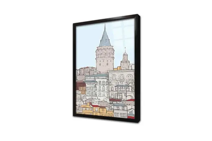 Galata | Kanvas Tablo | Cam Tablo | Mdf Tablo | B16270 - Görsel 3