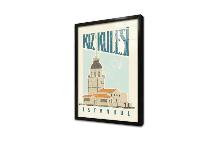 Kız Kulesi | Kanvas Tablo | Cam Tablo | Mdf Tablo | B16274 - Görsel 3