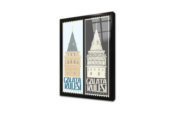 Galata | Kanvas Tablo | Cam Tablo | Mdf Tablo | B16281 - Görsel 3
