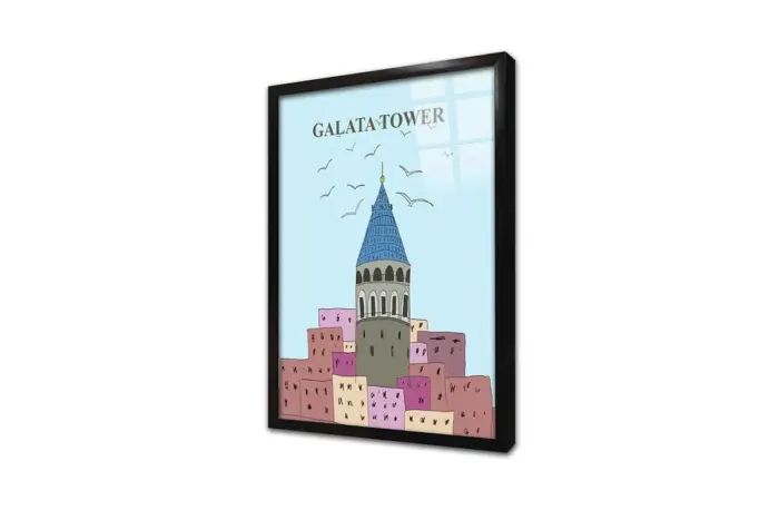 Galata | Kanvas Tablo | Cam Tablo | Mdf Tablo | B16282 - Görsel 3