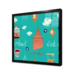 Galata | Kanvas Tablo | Cam Tablo | Mdf Tablo | B16289 - Görsel 3