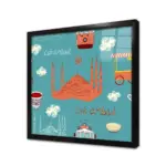 İstanbul | Kanvas Tablo | Cam Tablo | Mdf Tablo | B16290 - Görsel 3