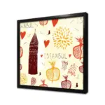 Galata | Kanvas Tablo | Cam Tablo | Mdf Tablo | B16301 - Görsel 3