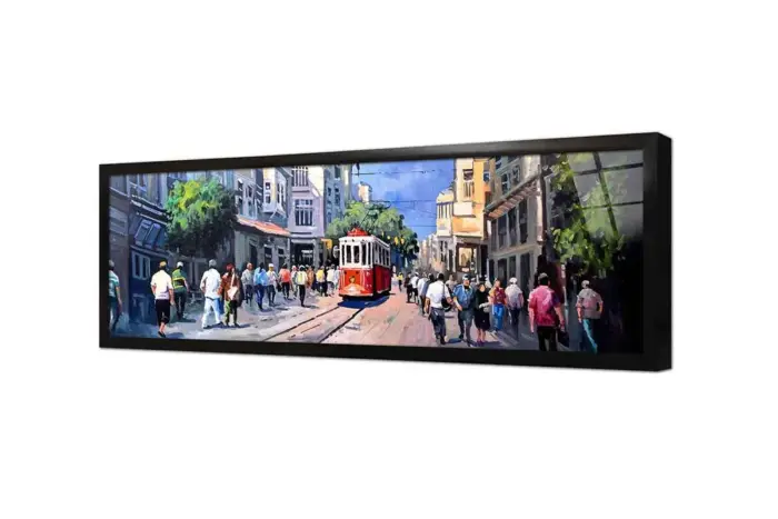 İstiklal Caddesi | Kanvas Tablo | Cam Tablo | Mdf Tablo | B16339 - Görsel 2