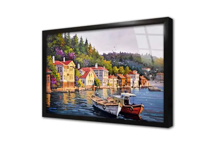 İstanbul Yalılar | Kanvas Tablo | Cam Tablo | Mdf Tablo | B16343 - Görsel 3