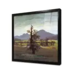 Tek Ağaç | Kanvas Tablo | Cam Tablo | Mdf Tablo | B17030 - Görsel 3