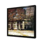 Sonbaharda Dökülen Yaprak | Kanvas Tablo | Cam Tablo | Mdf Tablo | B17058 - Görsel 3