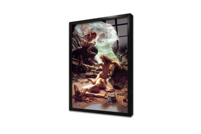 Fırtına Perileri Mağarası Edward Poynter | Kanvas Tablo | Cam Tablo | Mdf Tablo | B19075 - Görsel 3