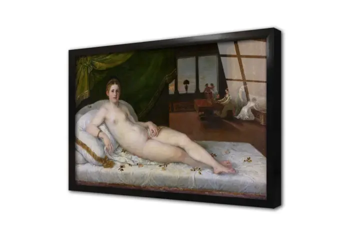 Liggie Venüsü Titian | Kanvas Tablo | Cam Tablo | Mdf Tablo | B19092 - Görsel 3