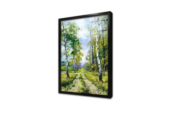 Orman Yolu | Kanvas Tablo | Cam Tablo | Mdf Tablo | B20084 - Görsel 3