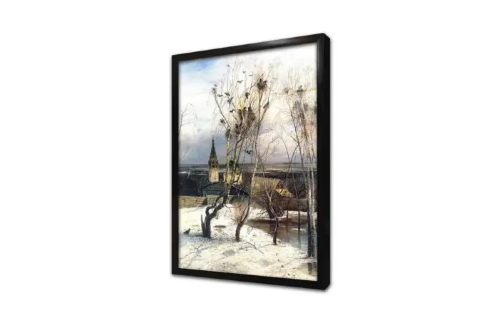 Karlar Altında Kalış Camii | Kanvas Tablo | Cam Tablo | Mdf Tablo | B20099 - Görsel 3