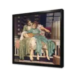 Haremde Bir Gün | Kanvas Tablo | Cam Tablo | Mdf Tablo | B21293 - Görsel 3