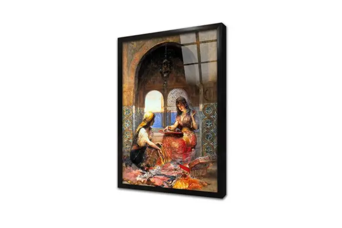 Osmanlı Harem | Kanvas Tablo | Cam Tablo | Mdf Tablo | B21332 - Görsel 3