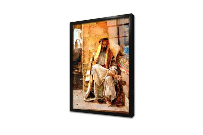 Oryantalist Arap | Kanvas Tablo | Cam Tablo | Mdf Tablo | B21339 - Görsel 3