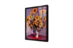 Monet Sunflowers | Kanvas Tablo | Cam Tablo | Mdf Tablo | B22032 - Görsel 3