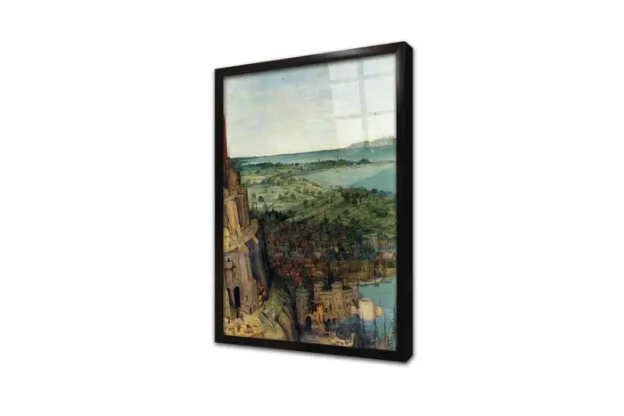 Babil Kulesi Pieter Brueghel | Kanvas Tablo | Cam Tablo | Mdf Tablo | B22034 - Görsel 3