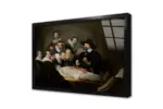 Dr. Nicolaes Tulpun Anatomi Dersi Rembrandt | Kanvas Tablo | Cam Tablo | Mdf Tablo | B22037 - Görsel 3