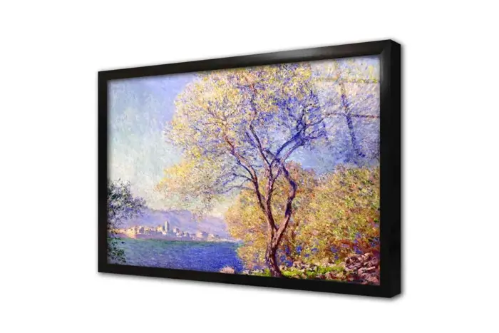 Salis Bahçesinden Görülen Antibes Claude Monet | Kanvas Tablo | Cam Tablo | Mdf Tablo | B22071 - Görsel 3