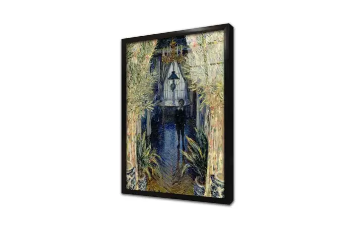 Apartmanın Köşesinde Claude Monet | Kanvas Tablo | Cam Tablo | Mdf Tablo | B22072 - Görsel 3