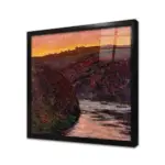 Valley Of The Creuse | Kanvas Tablo | Cam Tablo | Mdf Tablo | B22098 - Görsel 3