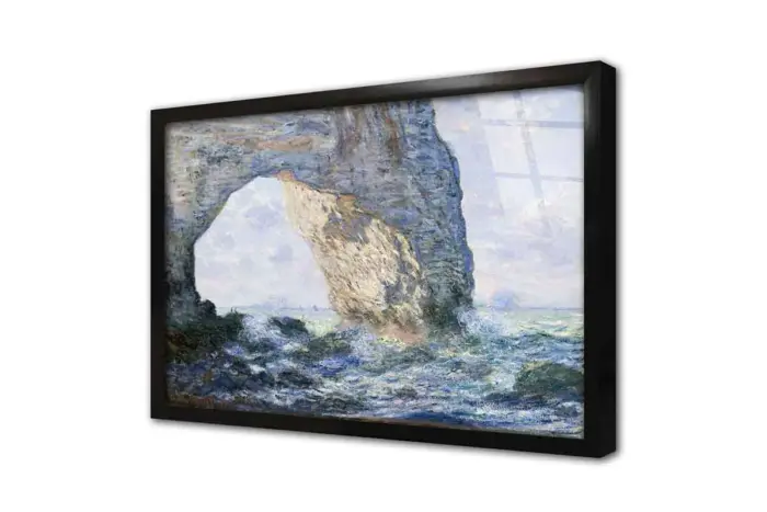 The Manneporte Near Etretat | Kanvas Tablo | Cam Tablo | Mdf Tablo | B22106 - Görsel 3