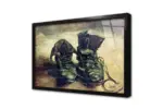 Eskimiş Botlar Van Gogh | Kanvas Tablo | Cam Tablo | Mdf Tablo | B22148 - Görsel 3