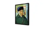 Kulağı Kesik Van Gogh Otoportre | Kanvas Tablo | Cam Tablo | Mdf Tablo | B22160 - Görsel 3