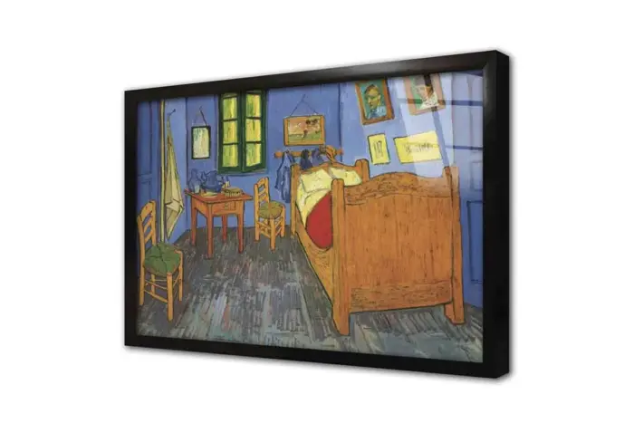 El Dormitorio En Arles | Kanvas Tablo | Cam Tablo | Mdf Tablo | B22161 - Görsel 3