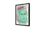 Jean Cocteau By Andy Warhol | Kanvas Tablo | Cam Tablo | Mdf Tablo | B22165 - Görsel 3