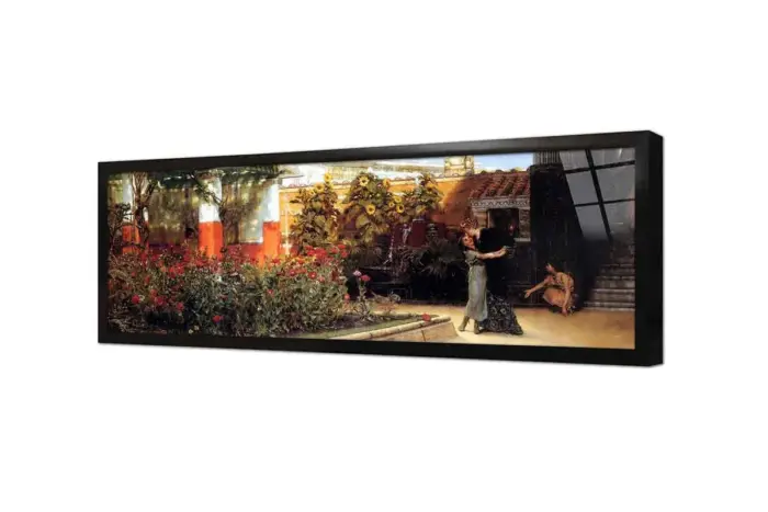 Romantik Karşılama Sir Lawrence Alma Tadema | Kanvas Tablo | Cam Tablo | Mdf Tablo | B22172 - Görsel 2