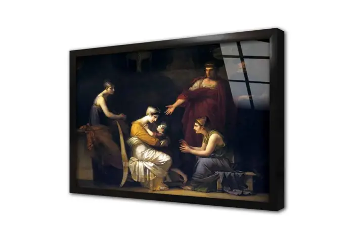 Andromache And Astyanax | Kanvas Tablo | Cam Tablo | Mdf Tablo | B22359 - Görsel 3