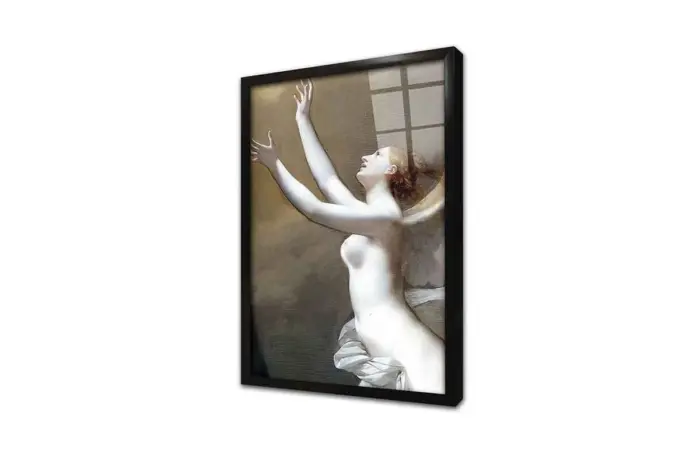 Göğe Uzanan Melek | Kanvas Tablo | Cam Tablo | Mdf Tablo | B22375 - Görsel 3