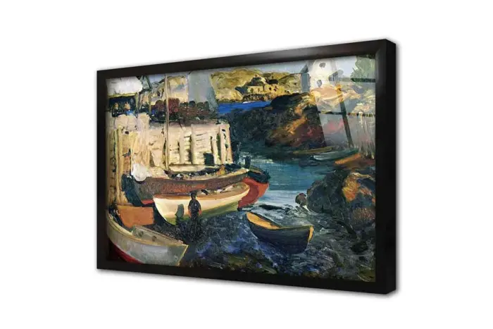 Matinicus Harbor Late Afternoon | Kanvas Tablo | Cam Tablo | Mdf Tablo | B22501 - Görsel 3