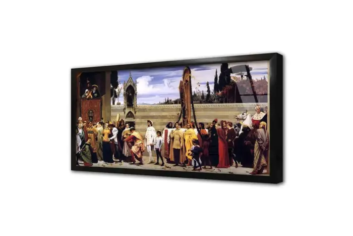 Cimabues Celebrated Madonna | Kanvas Tablo | Cam Tablo | Mdf Tablo | B22505 - Görsel 3