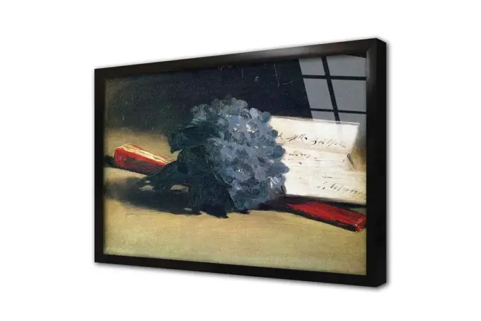 Manets Still Life Addressed To Morisot | Kanvas Tablo | Cam Tablo | Mdf Tablo | B22509 - Görsel 3