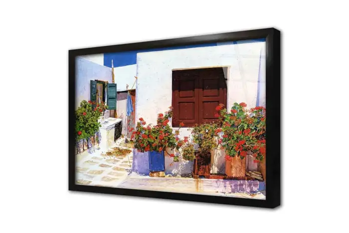 Mykonos | Kanvas Tablo | Cam Tablo | Mdf Tablo | B22511 - Görsel 3