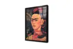 Frida Kahlo Portre | Kanvas Tablo | Cam Tablo | Mdf Tablo | B22520 - Görsel 3