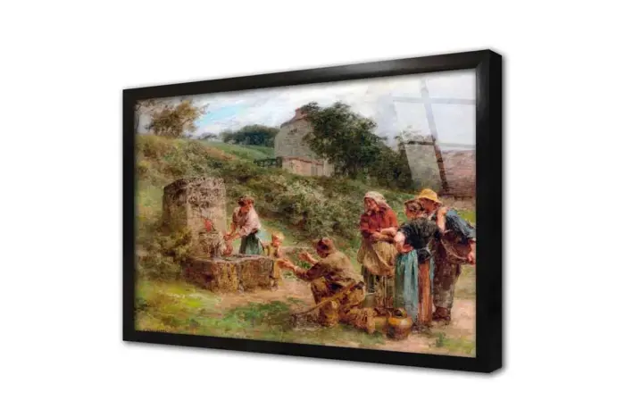 Leon Augustin Lhermitte | Kanvas Tablo | Cam Tablo | Mdf Tablo | B22524 - Görsel 3