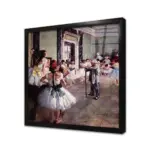 The Dance Class | Kanvas Tablo | Cam Tablo | Mdf Tablo | B22555 - Görsel 3