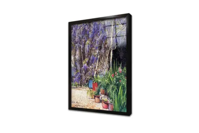 Saksılarda Çiçekler | Kanvas Tablo | Cam Tablo | Mdf Tablo | B22583 - Görsel 3