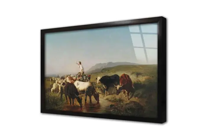 Eşek Üstündeki Adam | Kanvas Tablo | Cam Tablo | Mdf Tablo | B22593 - Görsel 3