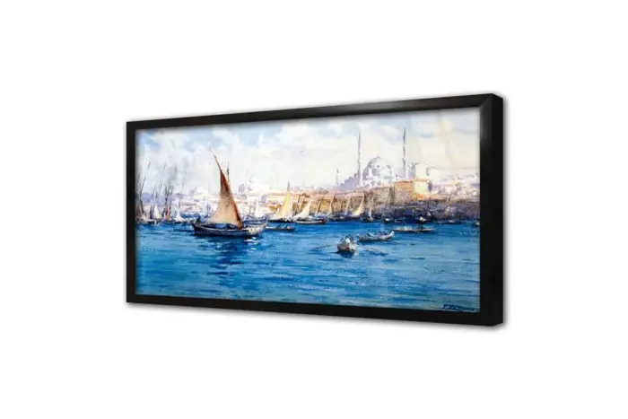Denizde Yelkenli | Kanvas Tablo | Cam Tablo | Mdf Tablo | B23002 - Görsel 3