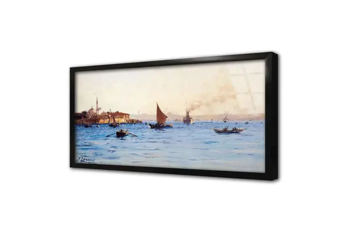 Denizde Yelkenli | Kanvas Tablo | Cam Tablo | Mdf Tablo | B23025 - Görsel 3