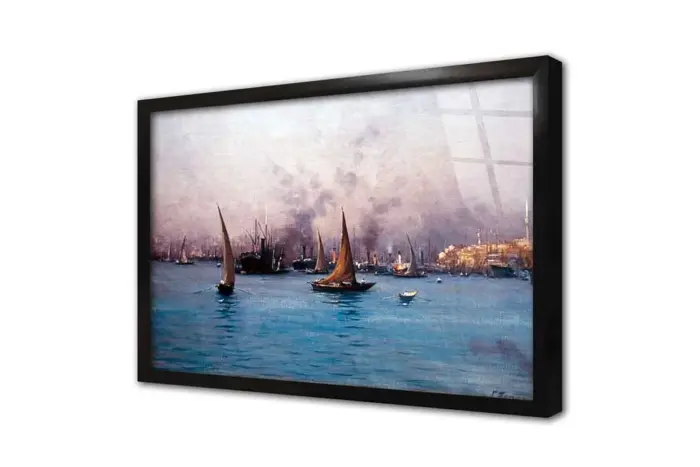 Denizde Yelkenli | Kanvas Tablo | Cam Tablo | Mdf Tablo | B23026 - Görsel 3
