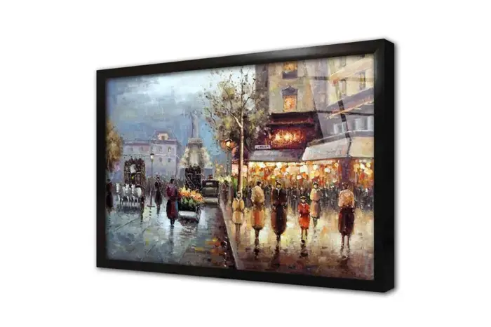 İnsan Topluluğu | Kanvas Tablo | Cam Tablo | Mdf Tablo | B23053 - Görsel 3